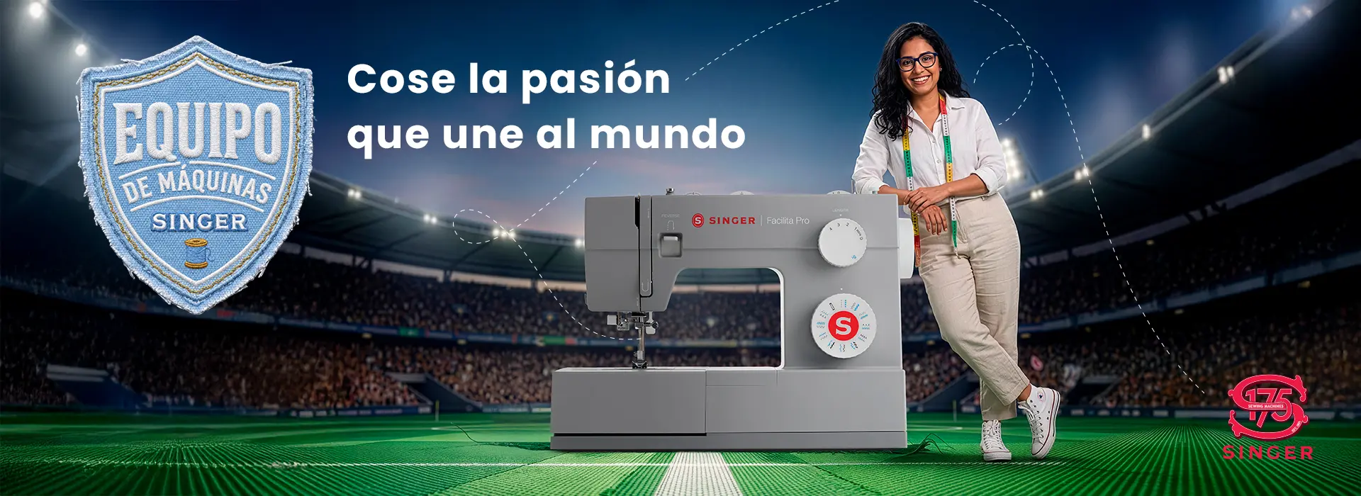 Cose la pasión que une al mundo - Mundial 2026 - Singer®