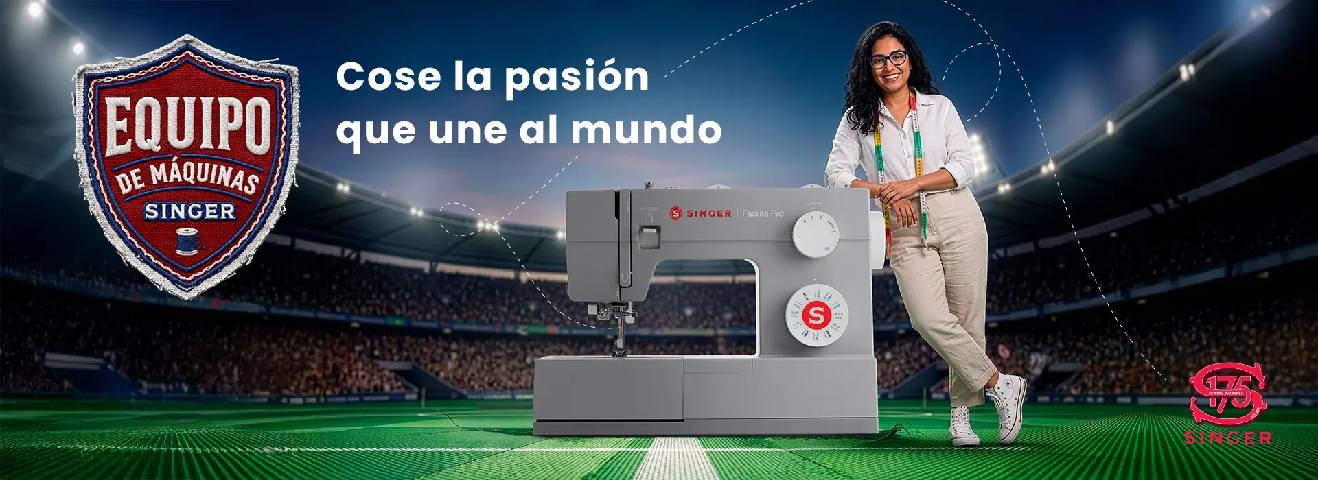 Cose la pasión que une al mundo - Mundial 2026 - Singer®