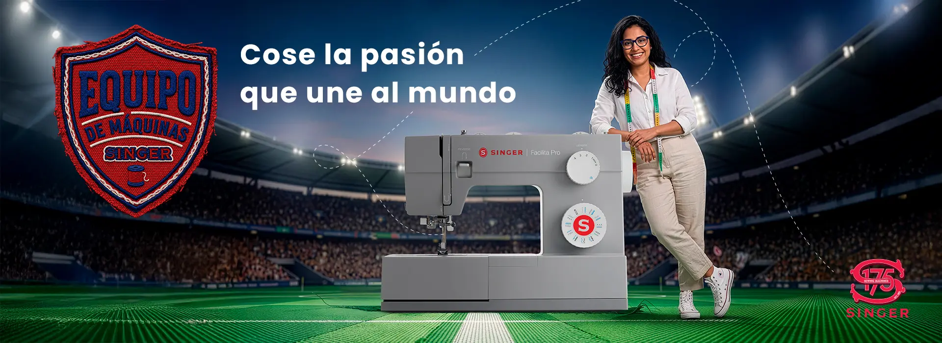 Cose la pasión que une al mundo - Mundial 2026 - Singer®