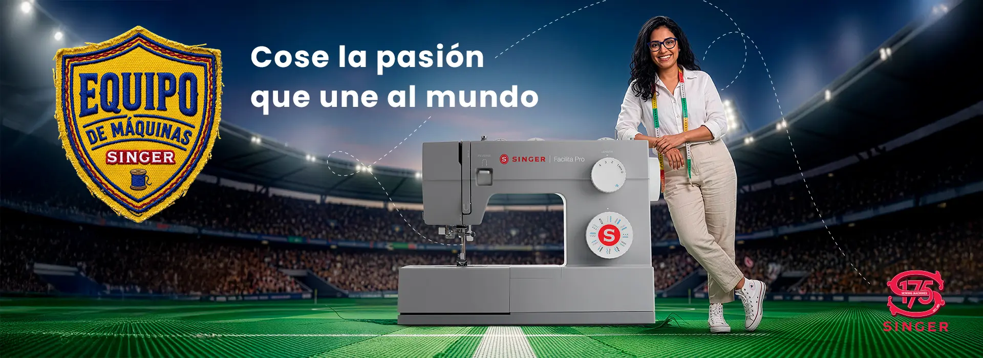 Cose la pasión que une al mundo - Mundial 2026 - Singer®