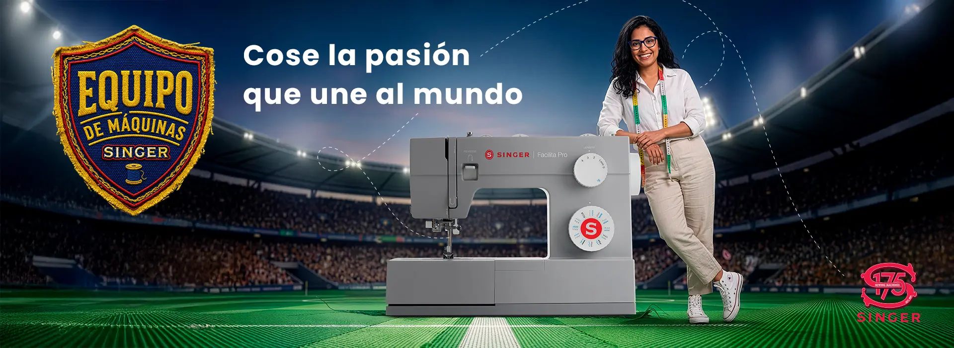 Cose la pasión que une al mundo - Mundial 2026 - Singer®