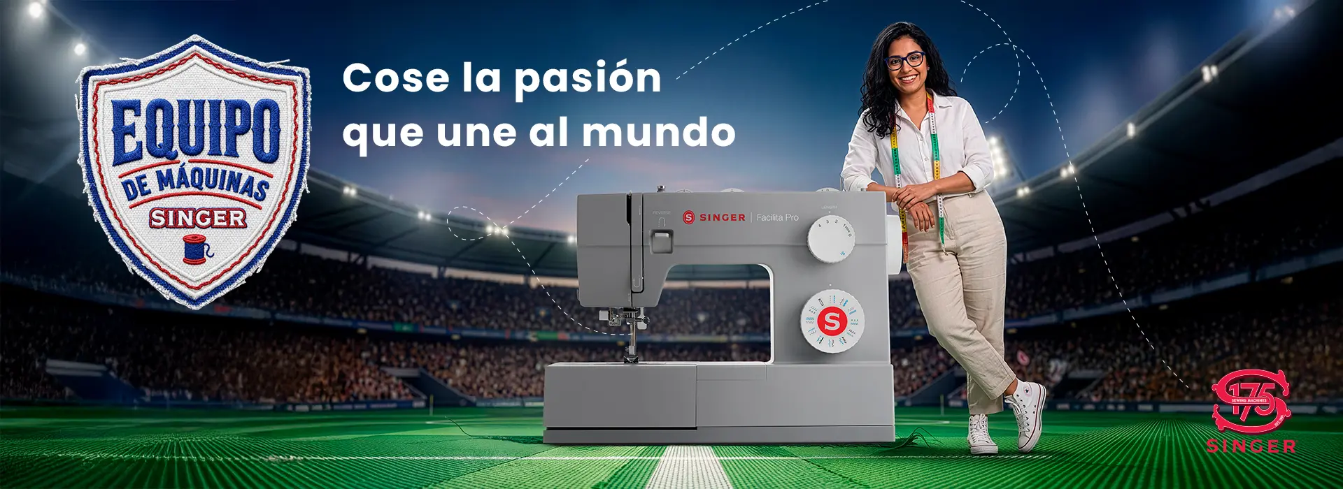 Cose la pasión que une al mundo - Mundial 2026 - Singer®
