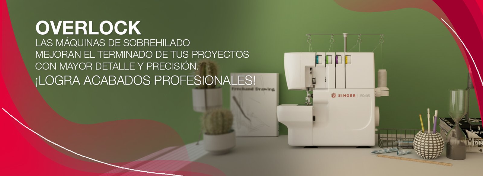 Máquinas de coser Overlock - Singer