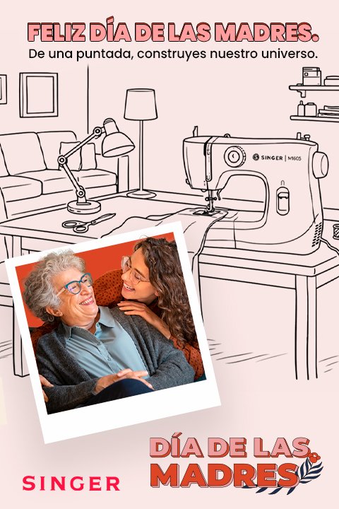 feliz día de las madres singer regalo