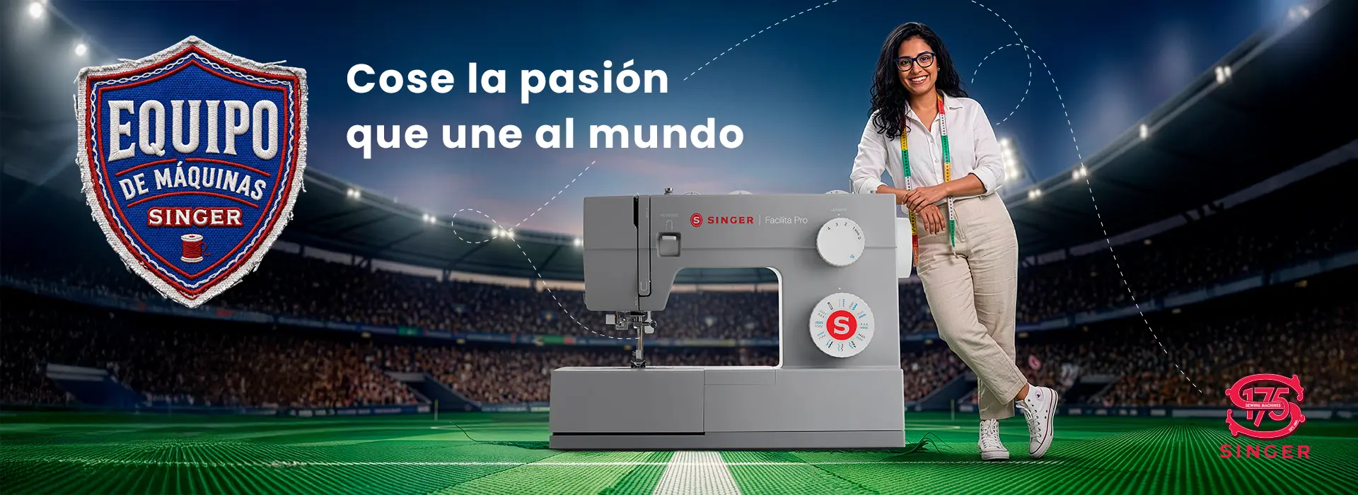Cose la pasión que une al mundo - Mundial 2026 - Singer®