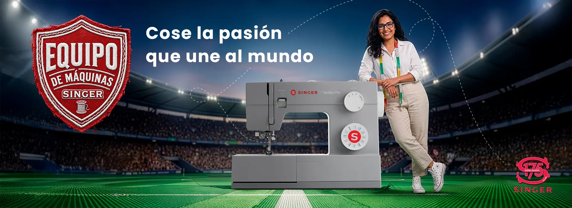 Cose la pasión que une al mundo - Mundial 2026 - Singer®
