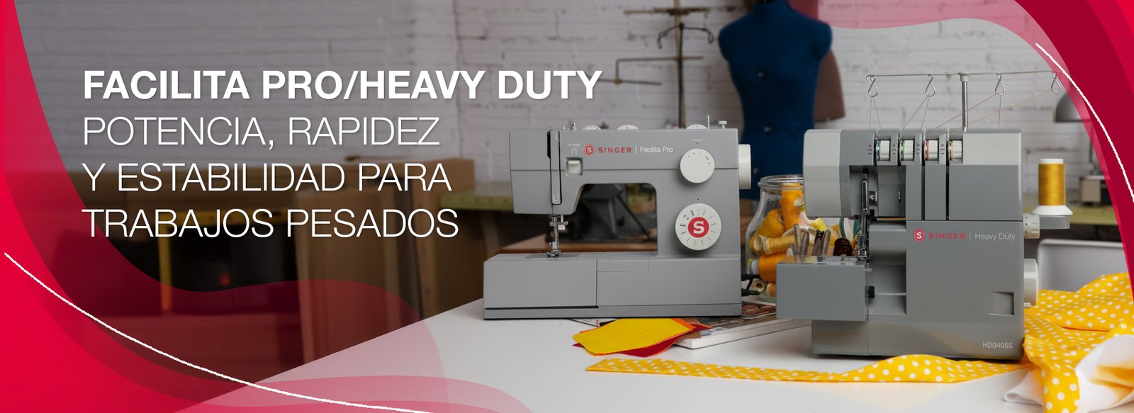 Máquinas de coser Facilita Pro / Heavy Duty - Singer