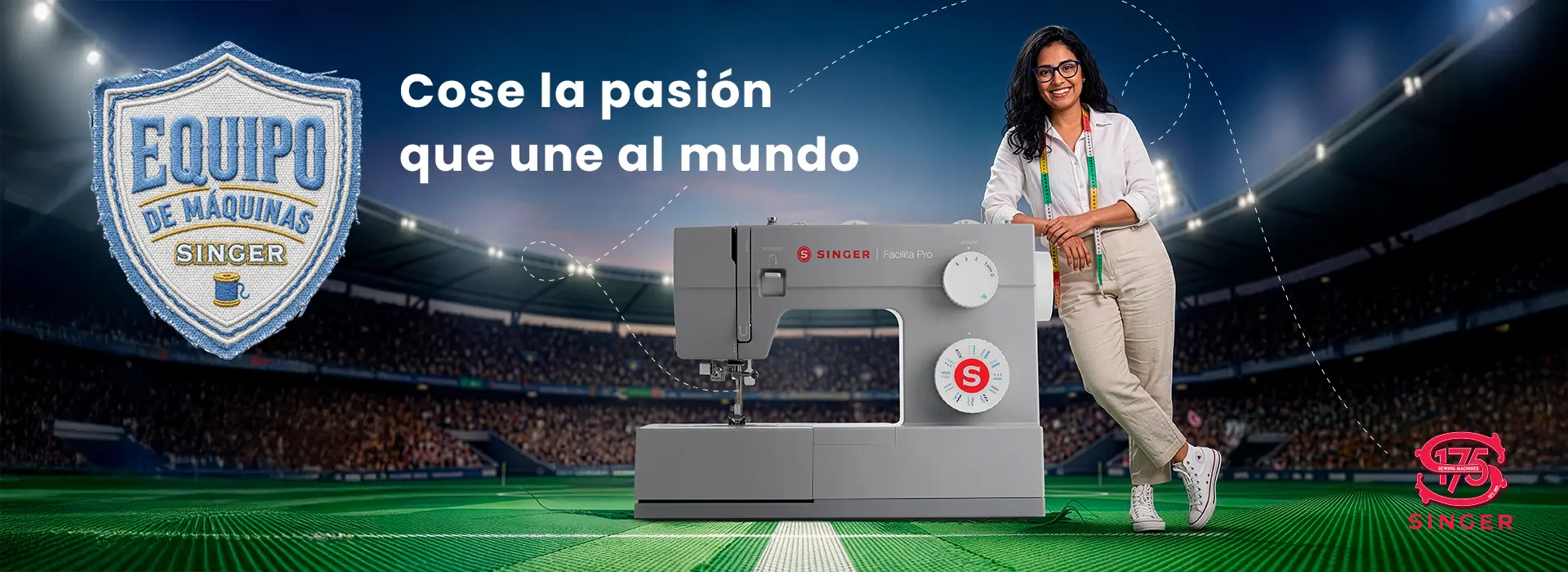 Cose la pasión que une al mundo - Mundial 2026 - Singer®
