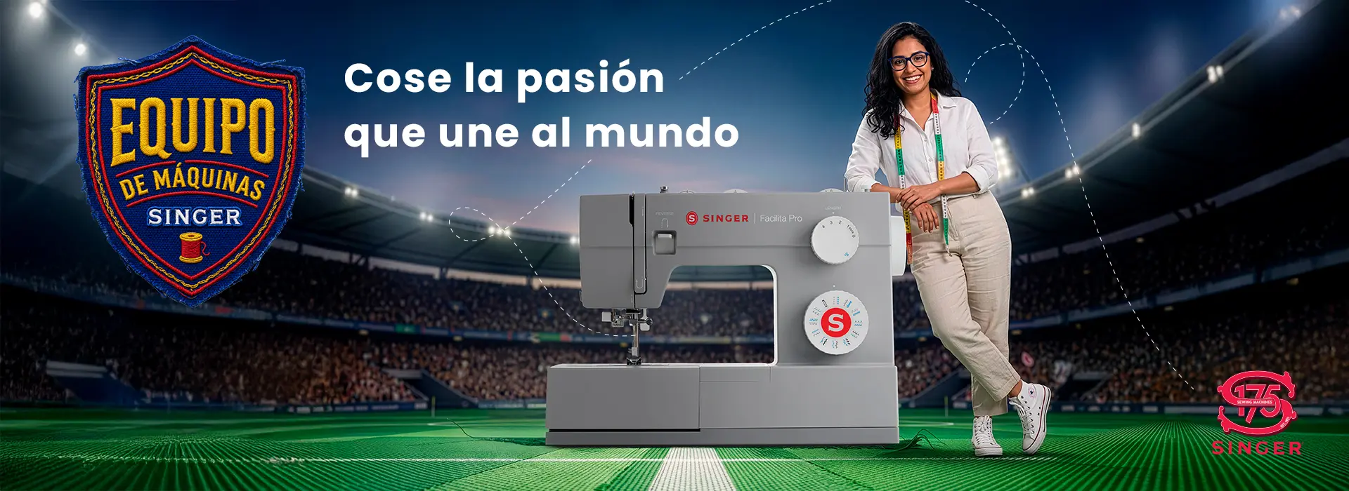 Cose la pasión que une al mundo - Mundial 2026 - Singer®